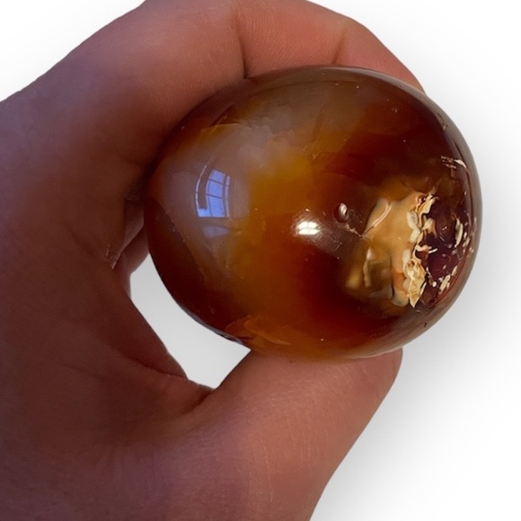 Other - Carnelian Palm Stone #4